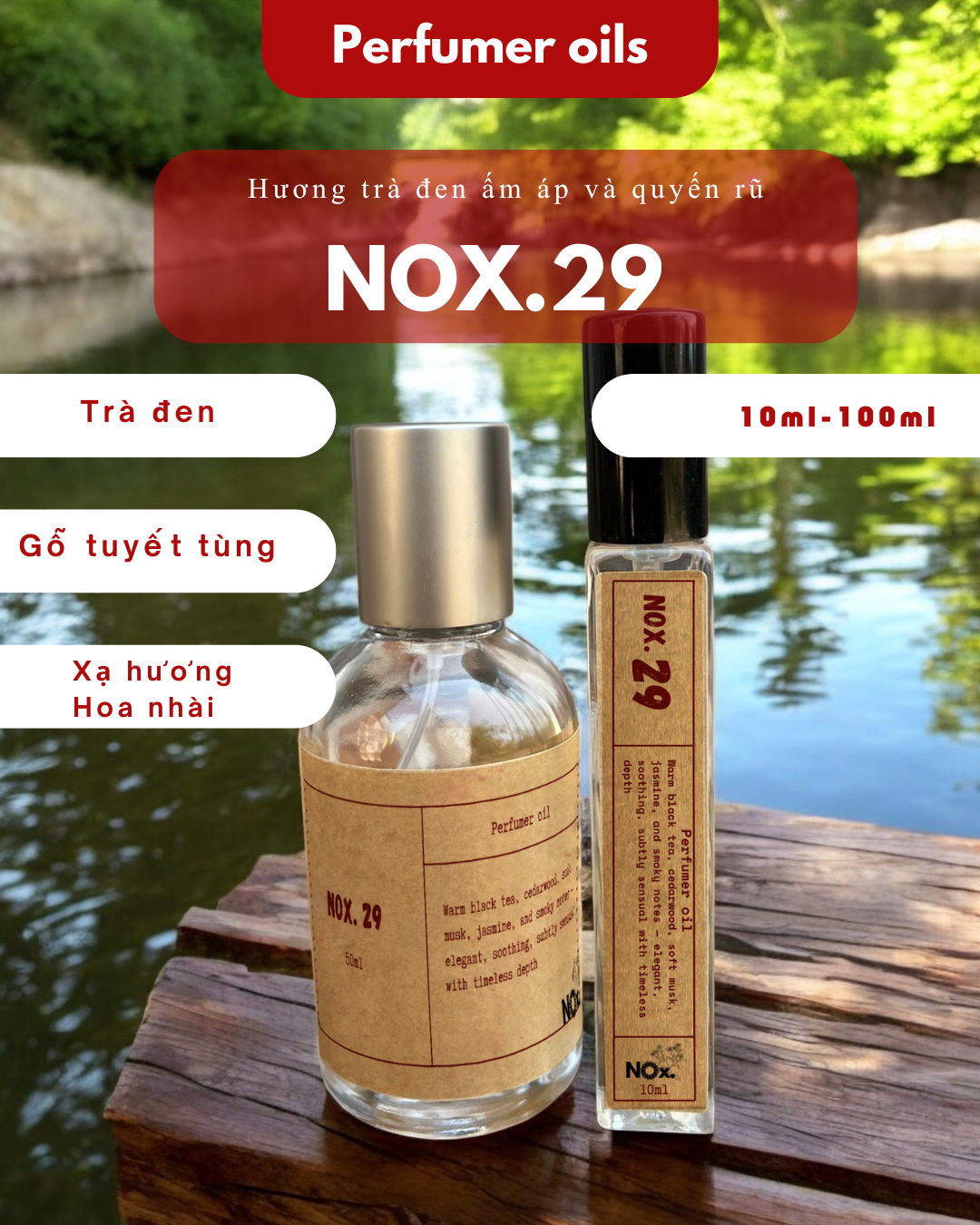NOX.29 – Warm and seductive black tea scent