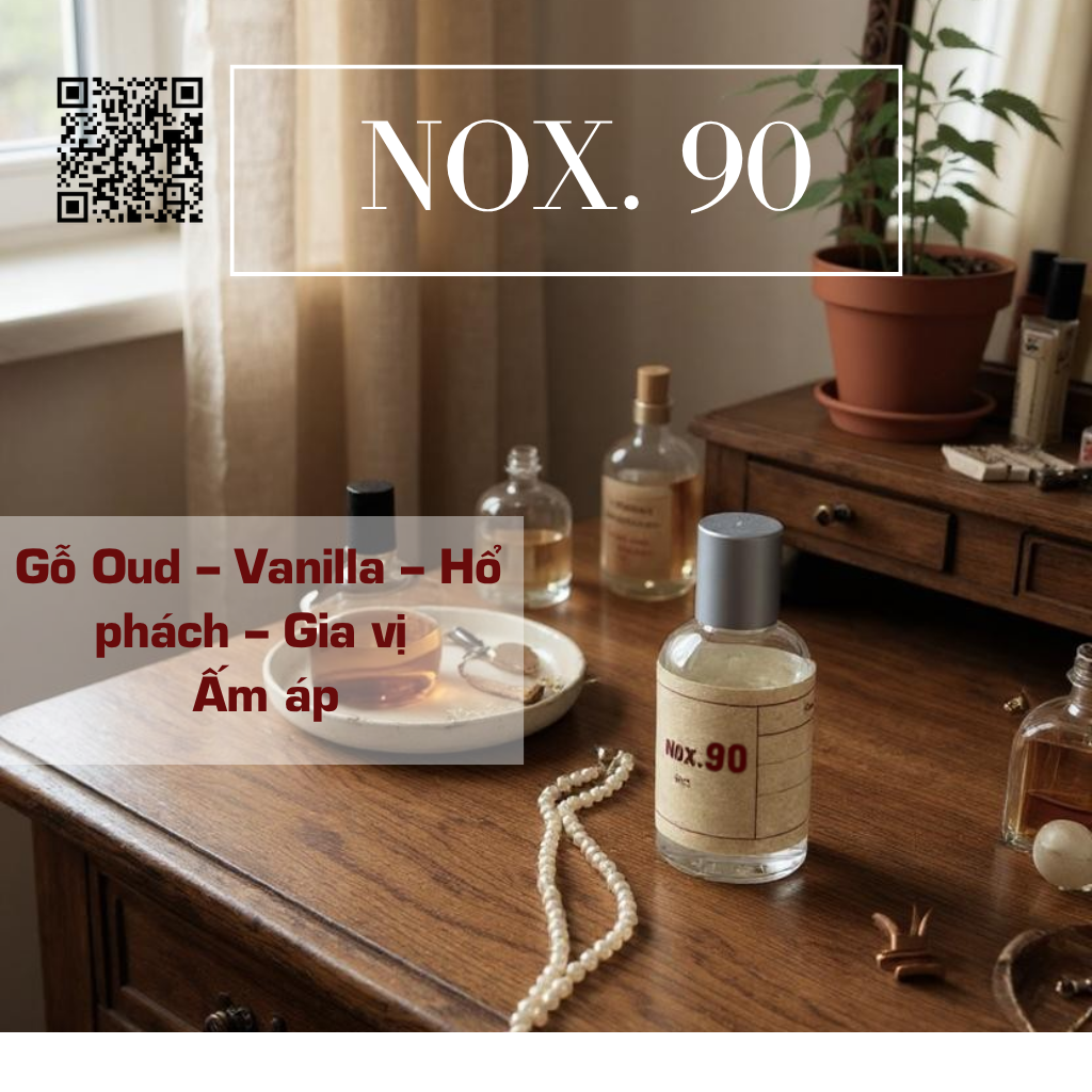 NOX.90 – Oud Wood Fragrance Full of Courage and Sophistication