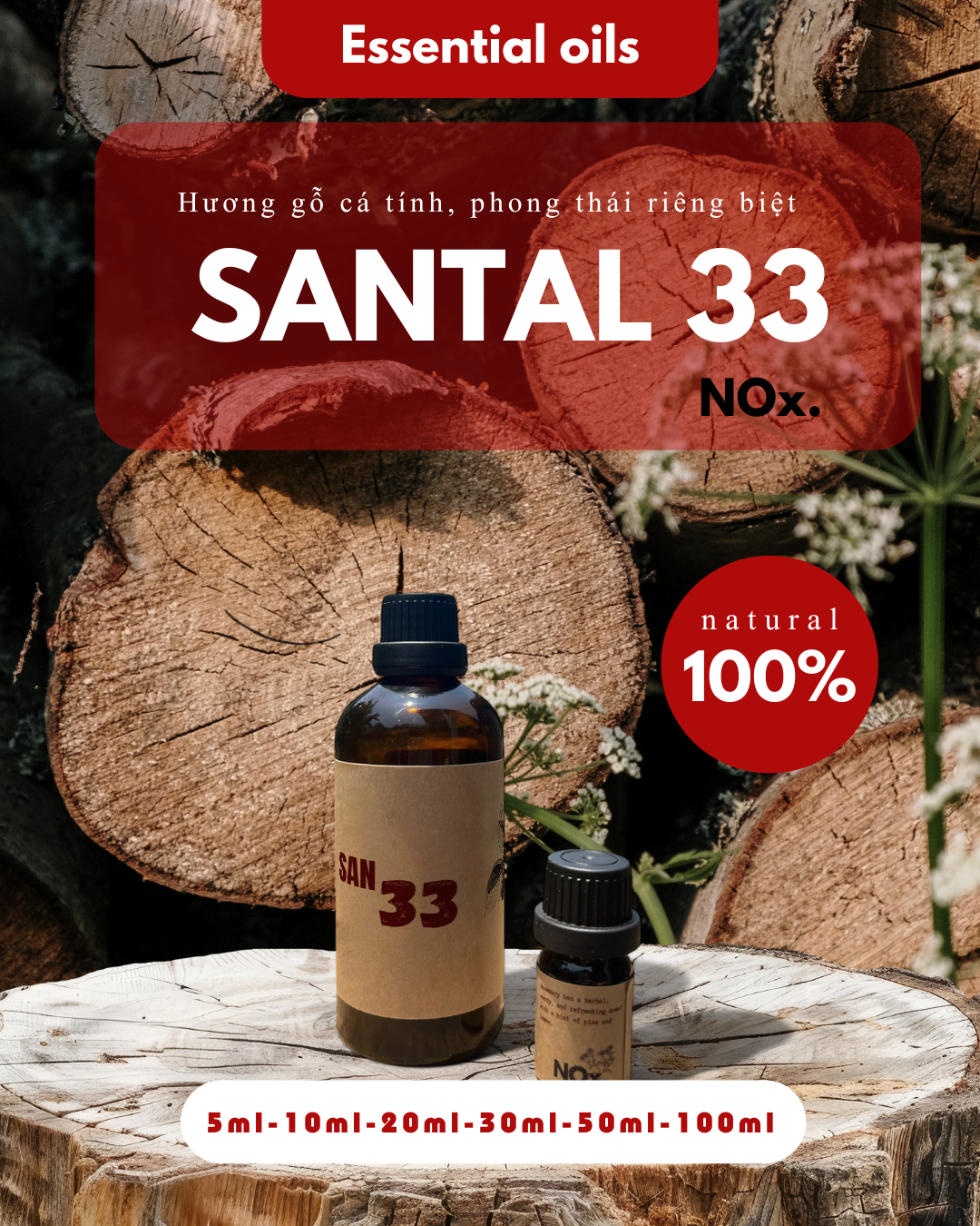 Santal 33 Essential Oil - Warm & Enigmatic