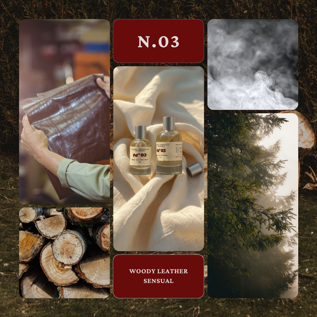 Nước hoa Unisex NOX.03 - EDP - Cho Nam & Nữ - Mùi Gỗ Trong Sương Lạnh