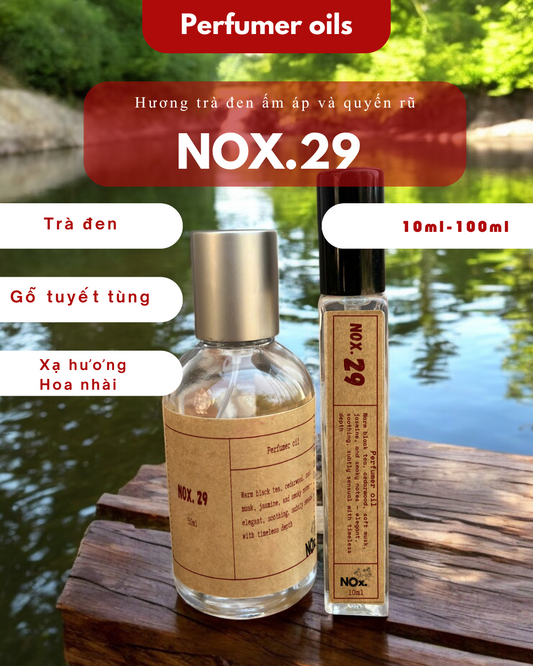 NOX.29 – Hương trà đen ấm áp và quyến rũ